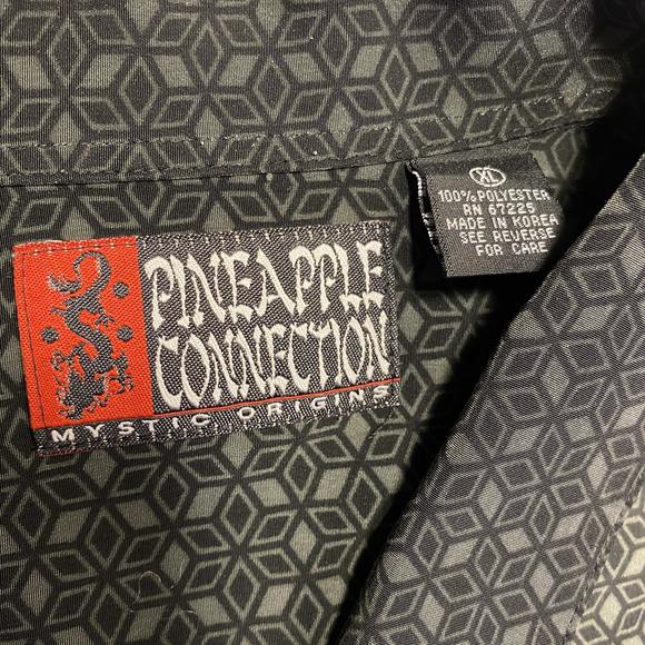 Pineapple connection flames short sleeve shirt - Picture 8 of 9